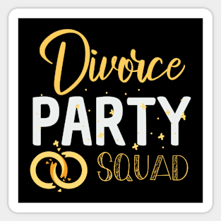 Divorce party squad Sticker